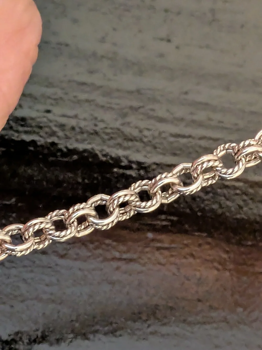 James Avery Double Link 16in Chain 925 Sterling Silver necklace - Picture 6 of 12